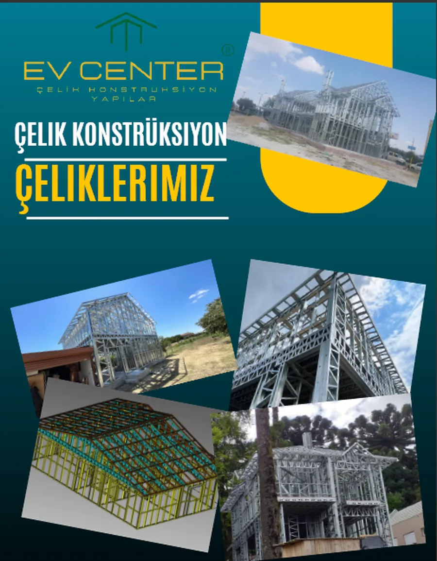 EvCenter 2025 Çelik Konstrüksiyon Katalog